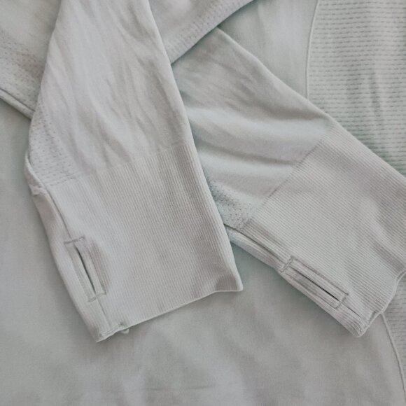 Athletic Works Women's Top Size XXL Green Long Sleeve Crew Neck Stretch T-shirt - Picture 4 of 9